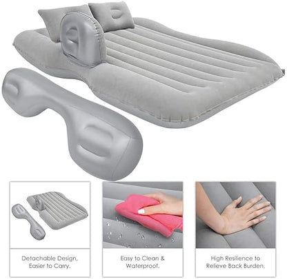 Car Travel Bed Mattress with 2 Air Pillows