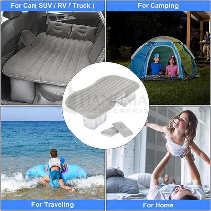Car Travel Bed Mattress with 2 Air Pillows