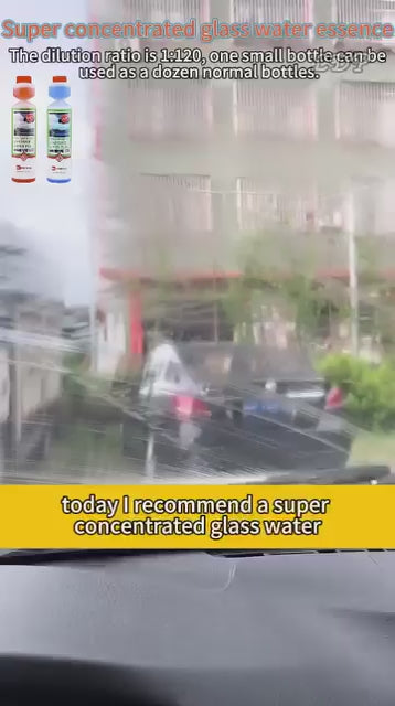 Concerntrated Windshield Washer Fluid Glass (Pack of 2)